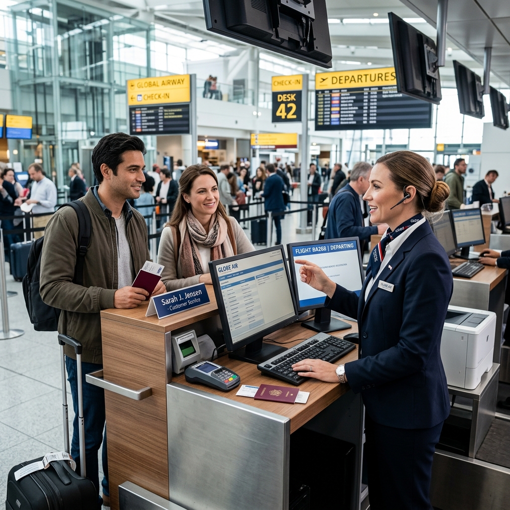 Passenger Check-In & Travel Documentation Support