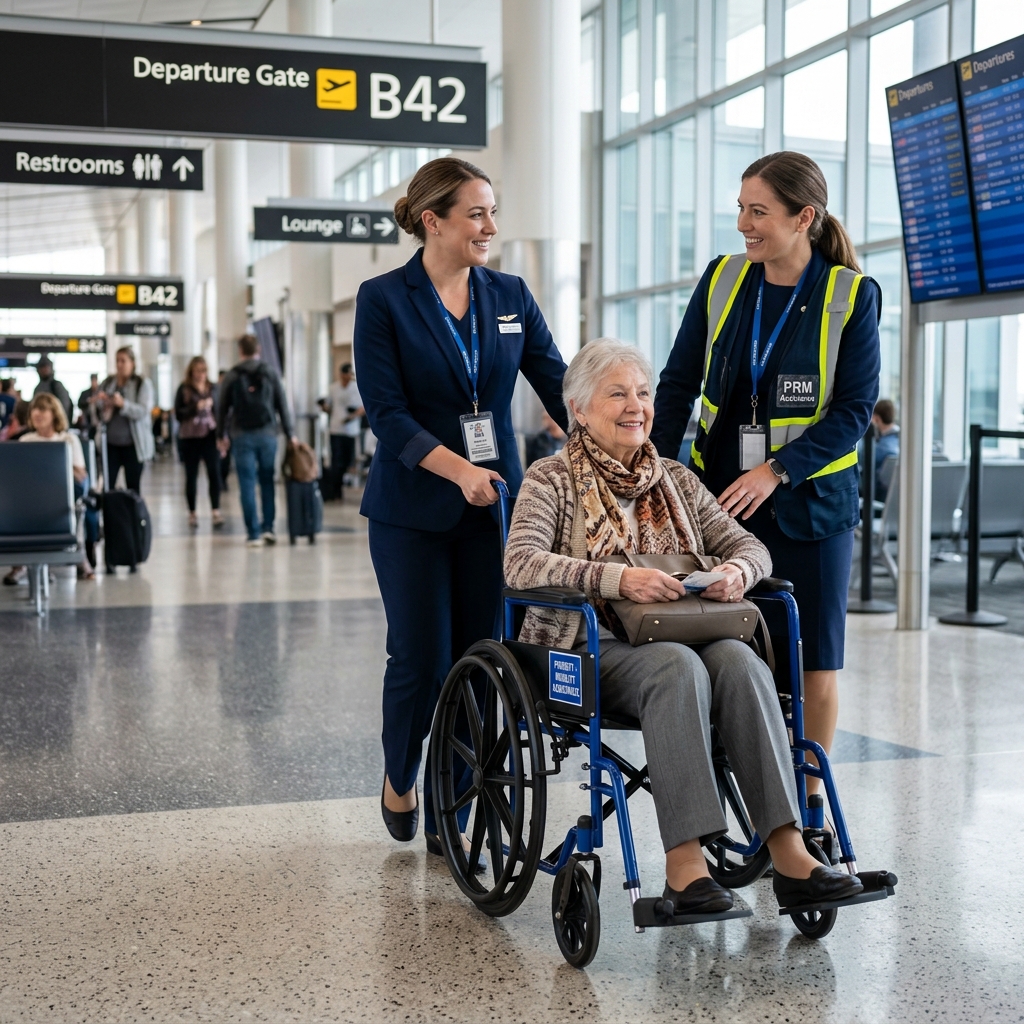 Special Assistance for Elderly & Reduced Mobility Passengers