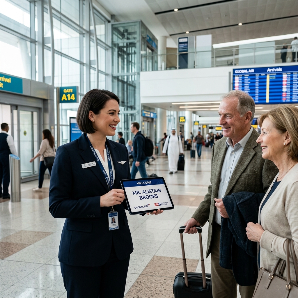 Meet & Greet Passenger Welcome Service